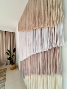 Extra Large Vertical Fiber Art